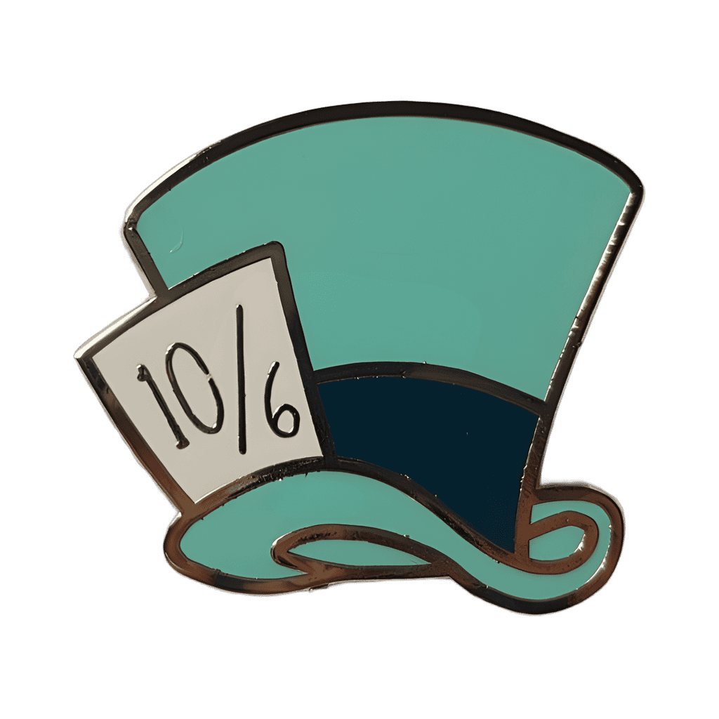 Mad Hatter Disney pin