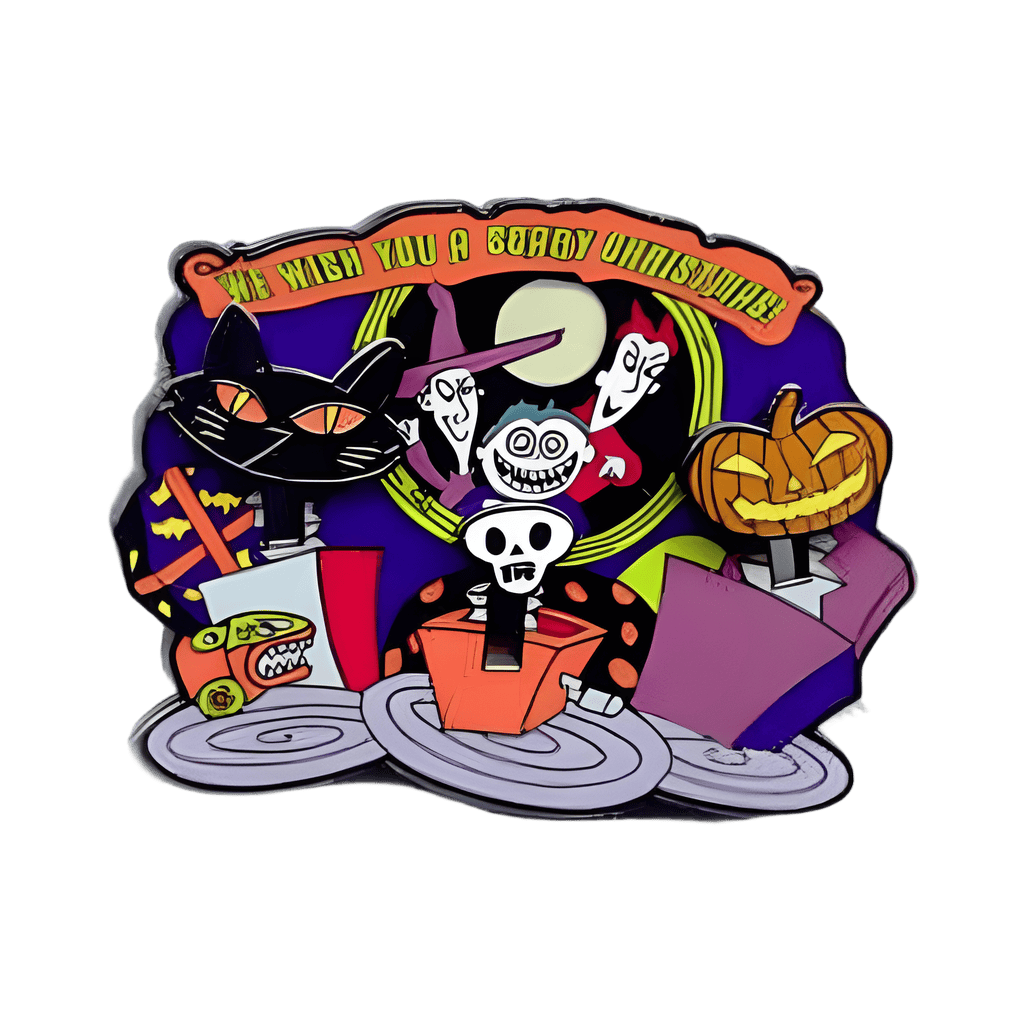 We Wish You A Scary Christmas - Lock, Shock, and Barrel Disney pin