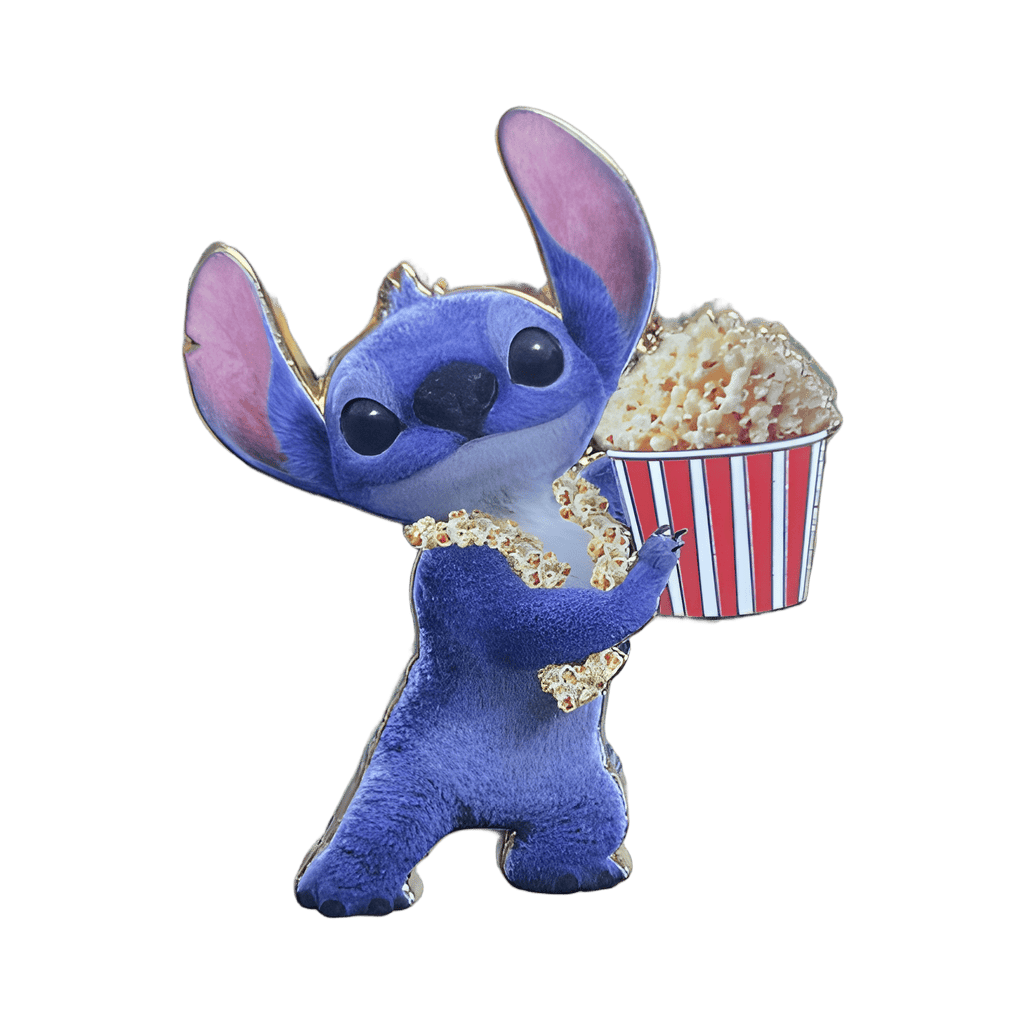 Stitch with Popcorn (Fandango Exclusive) Disney pin