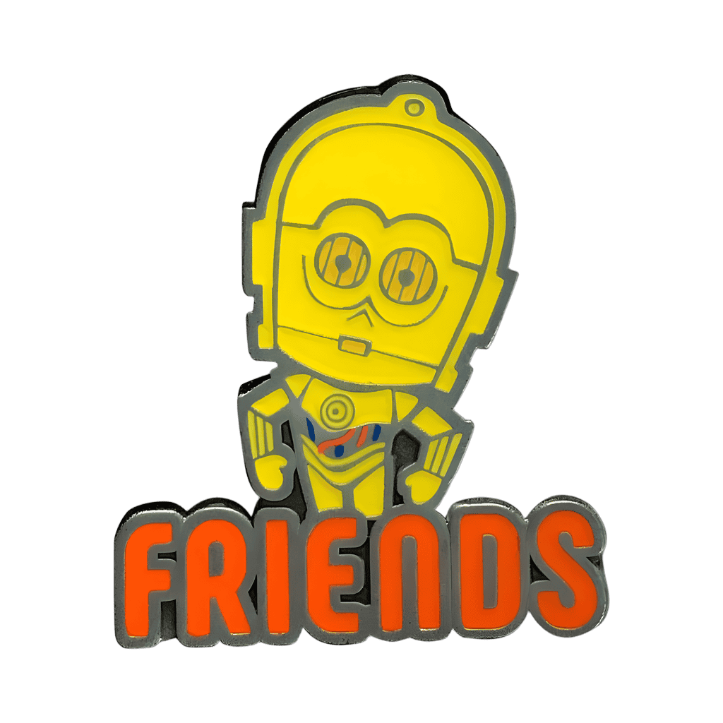 Friends C-3PO Disney pin