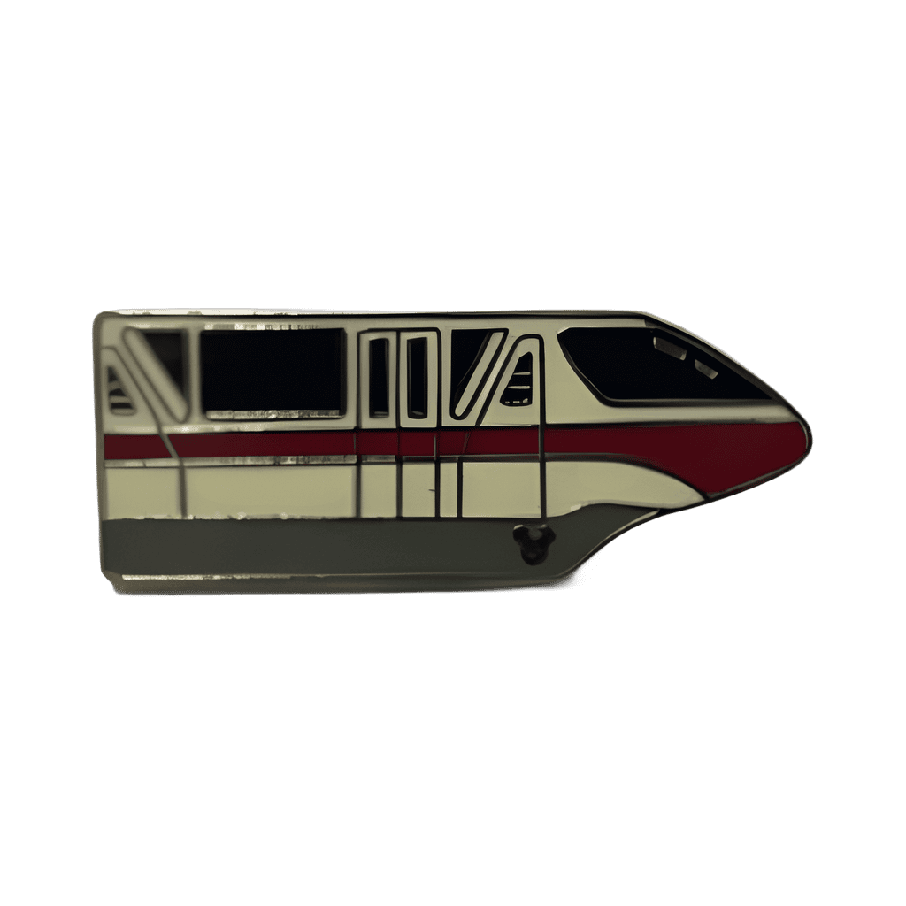 Monorail Red Disney pin