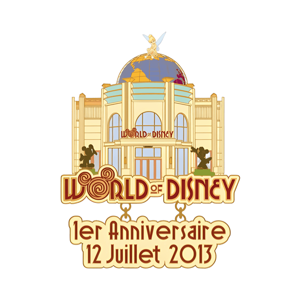 First Anniversary (12 Juillet 2013) Disney pin