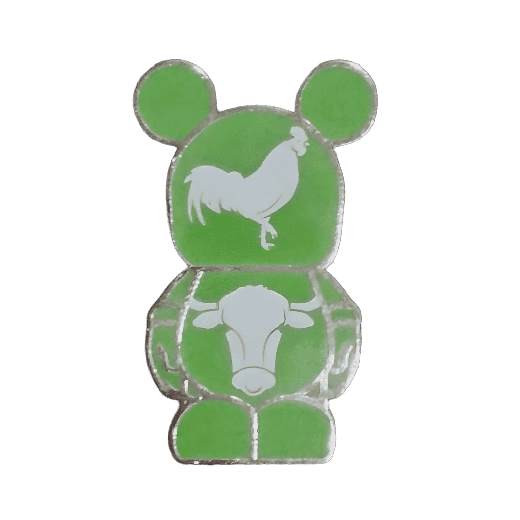 Chicken & Beef Disney pin