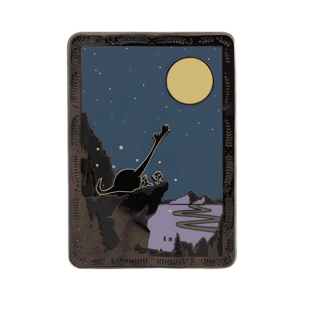 Spot and Arlo Howling Disney pin