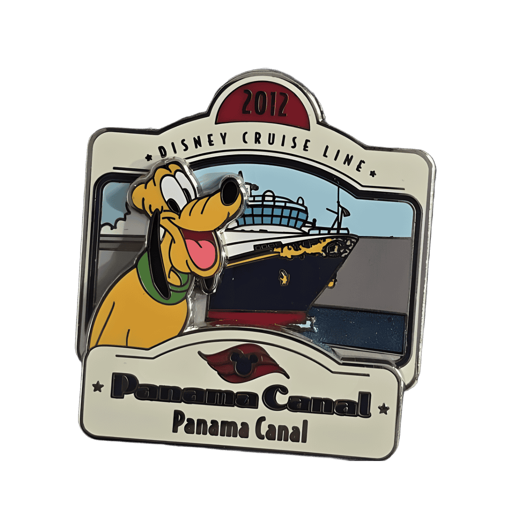 Panama Canal - Pluto Disney pin