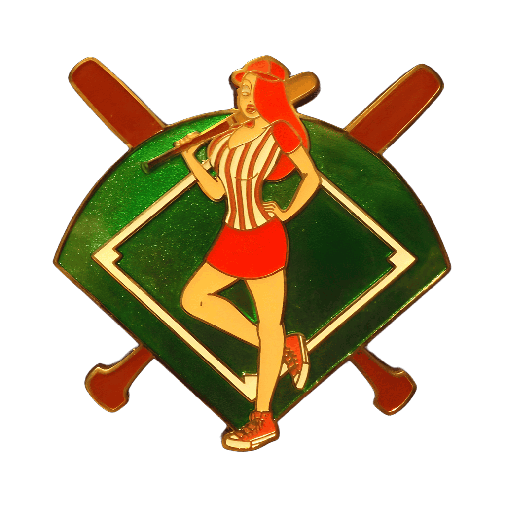 Jessica Rabbit Baseball Disney pin