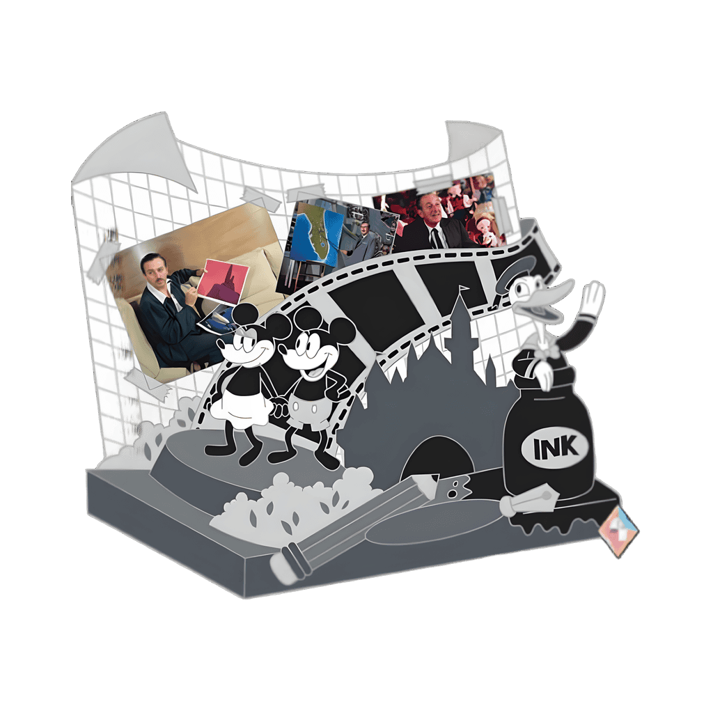 It All Started with Walt — Minnie, Mickey, Donald, & Walt Disney pin