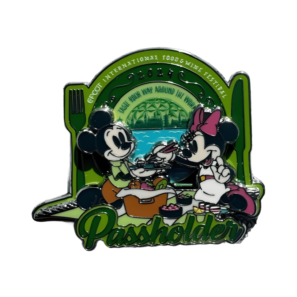 Mickey and Minnie - Taste Your Way Around the World Disney pin