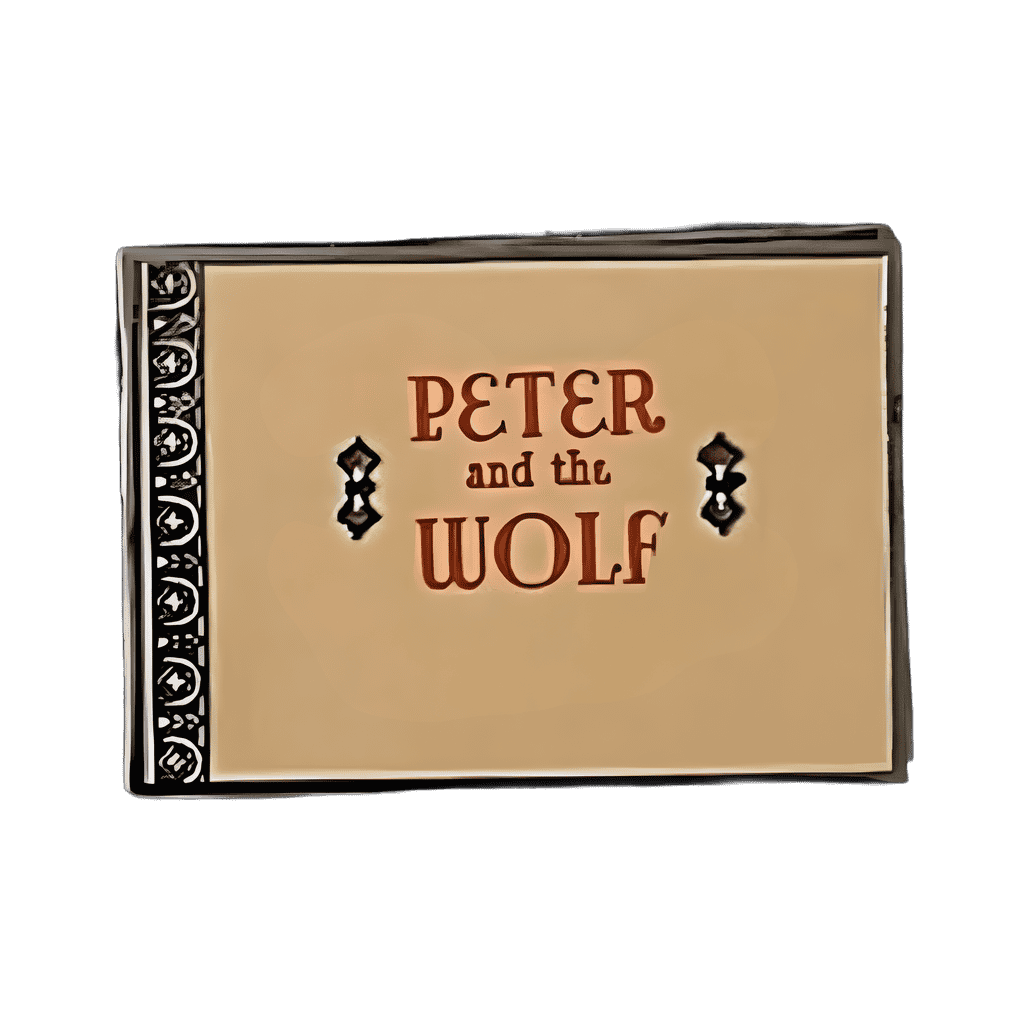 Peter and the Wolf - Hinged Disney pin