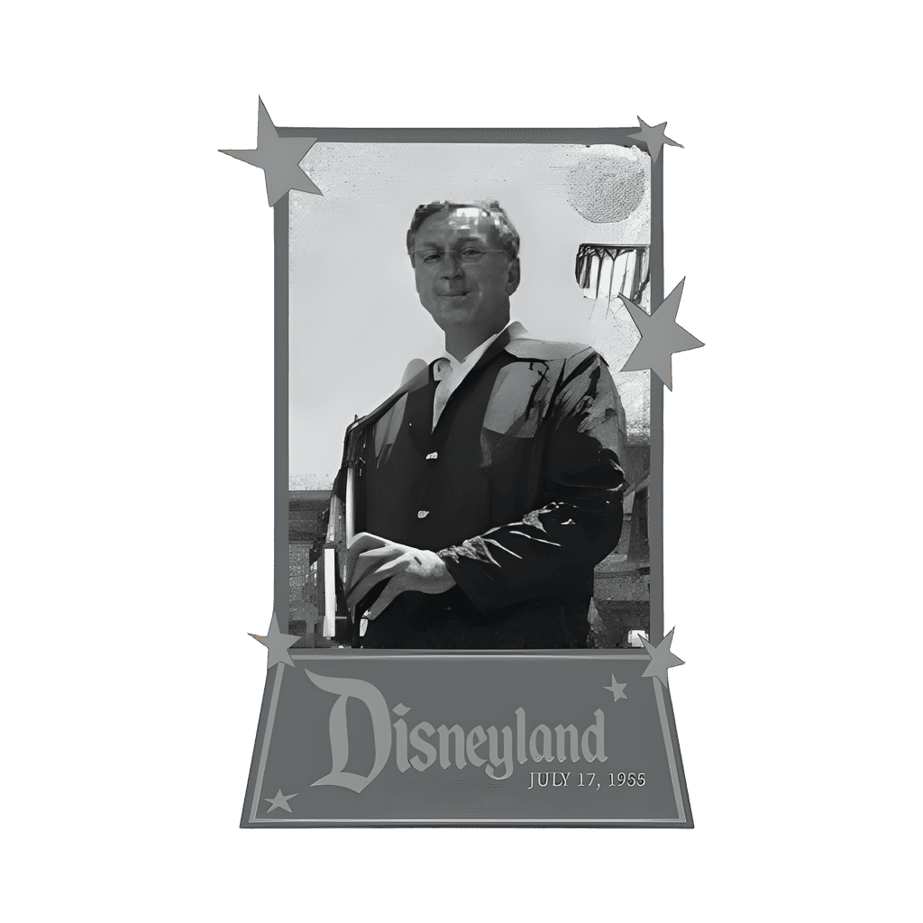Opening Day Inspired Souvenir Framed Set — Walt Disney Opening Date Disney pin