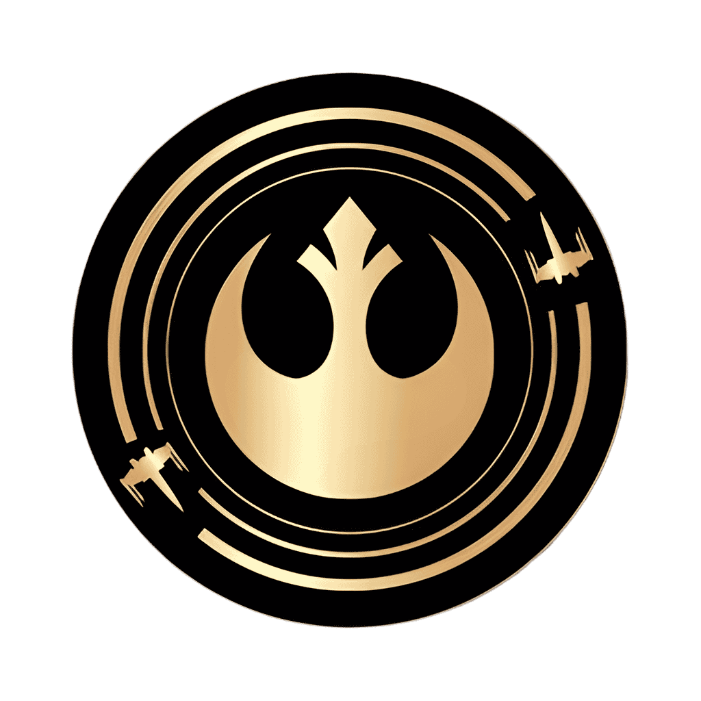 Rebel Logo Disney pin