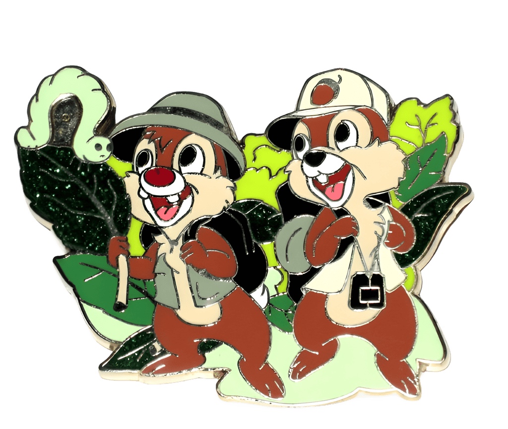 Hiking Chip & Dale Disney pin
