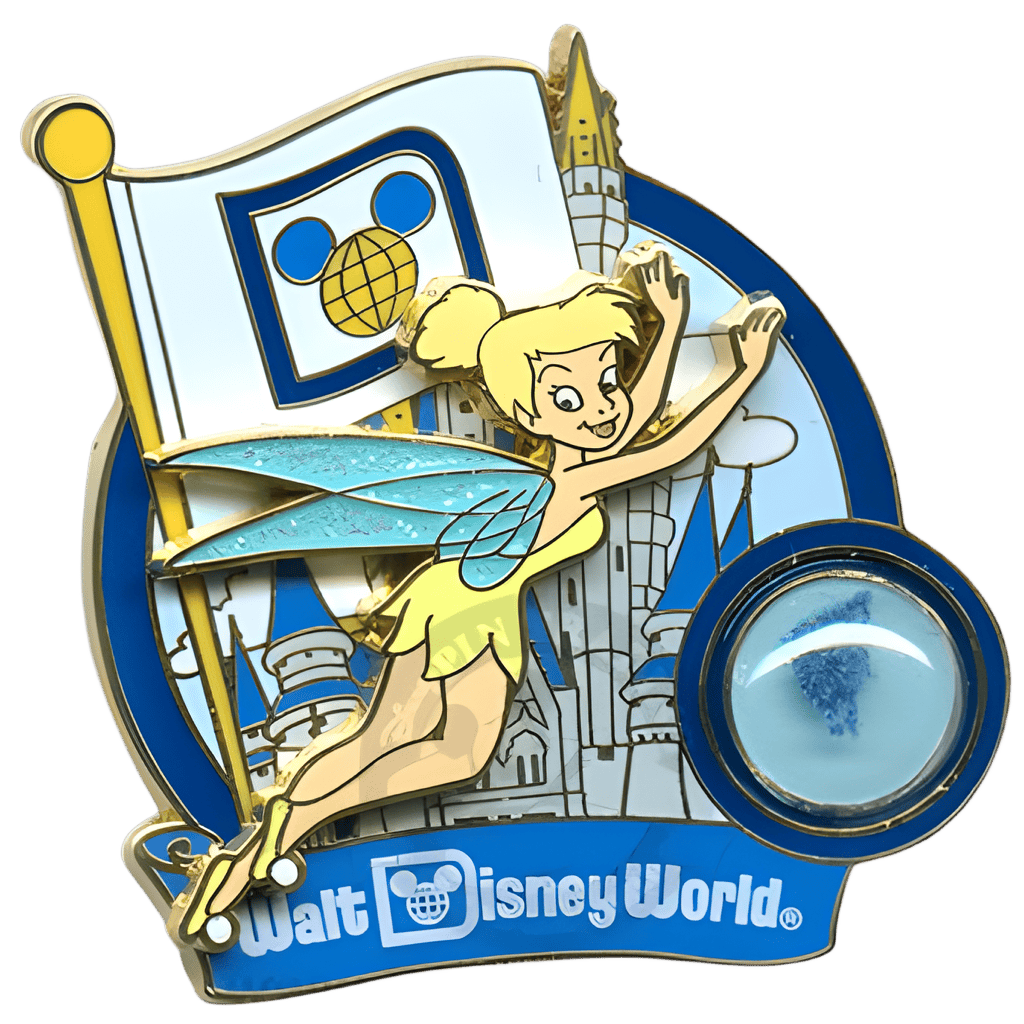 Cinderella Castle Flag Disney pin