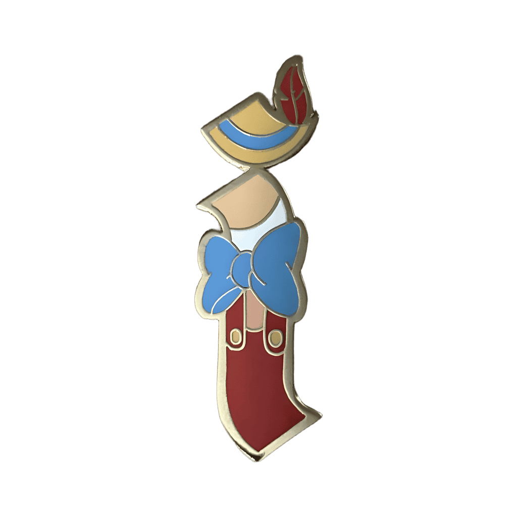Pinocchio “i” Disney pin