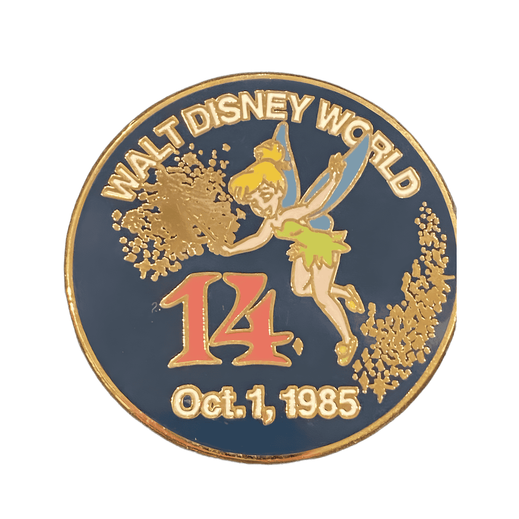 Tinker Bell (14th Anniversary) Disney pin