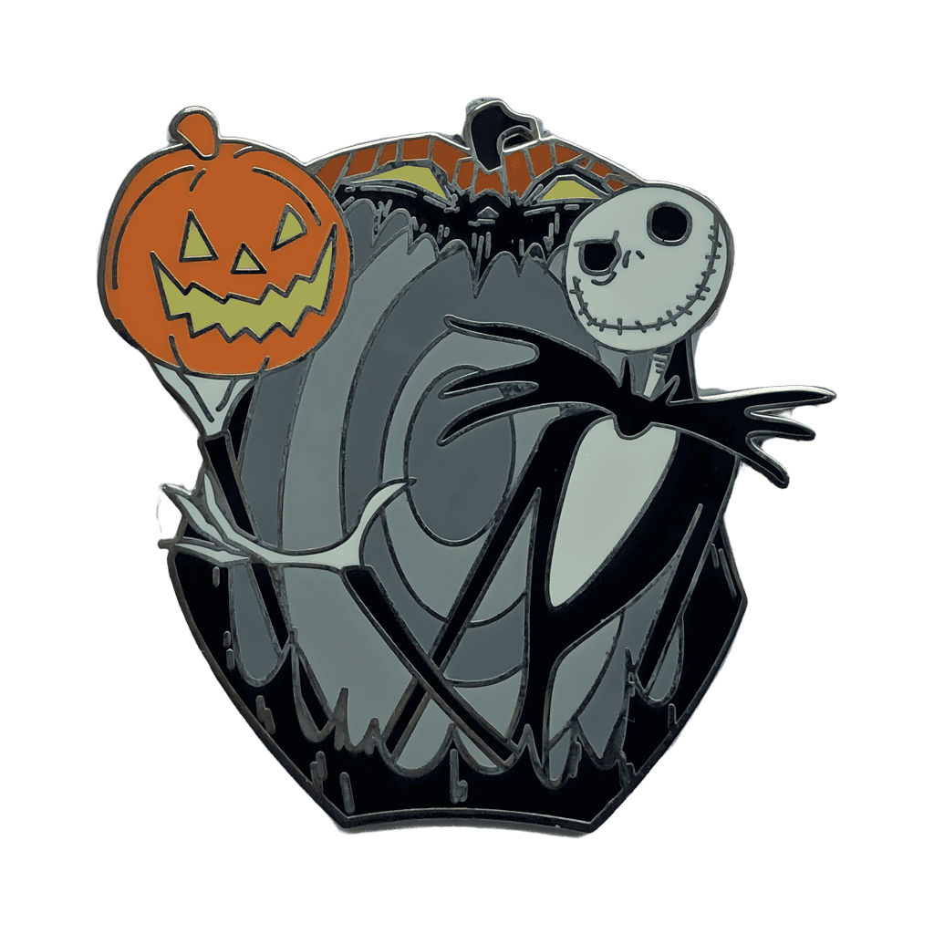 Jack Skellington in Toothed Pumpkin Frame Disney pin