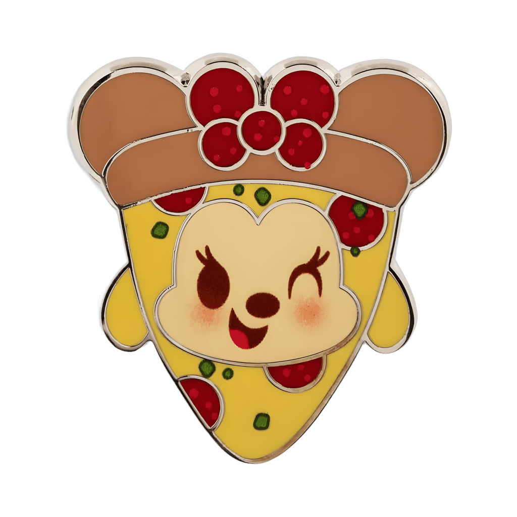 Minnie Mouse Pepperoni Pizza Disney pin