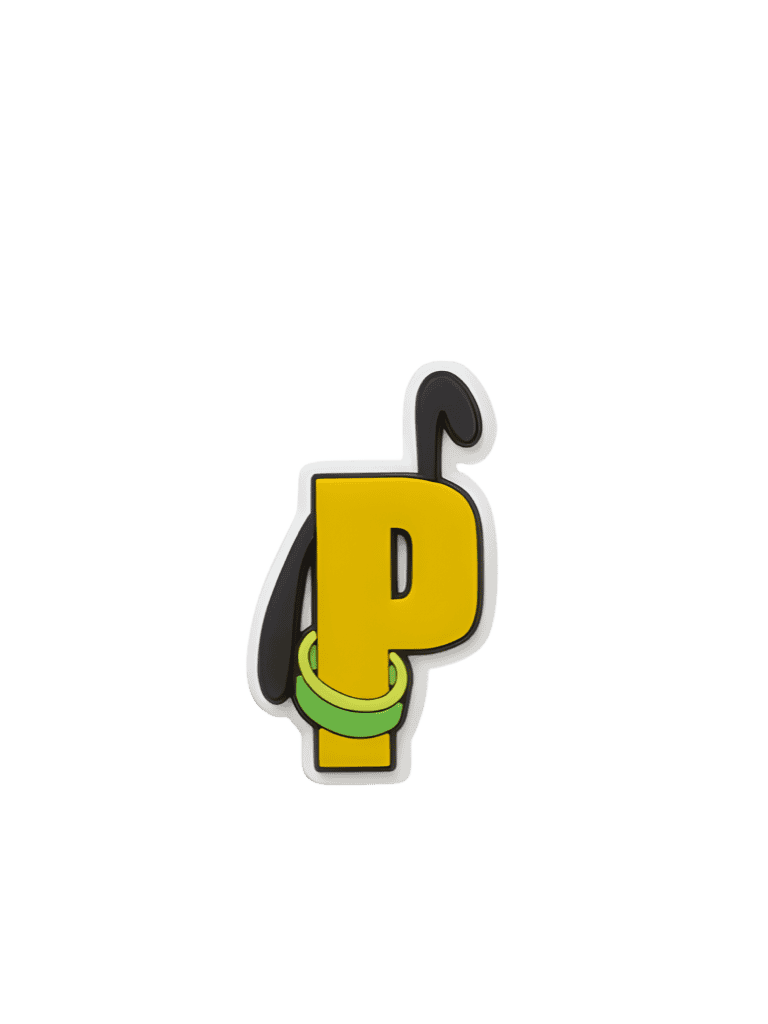 P is for Pluto Disney pin