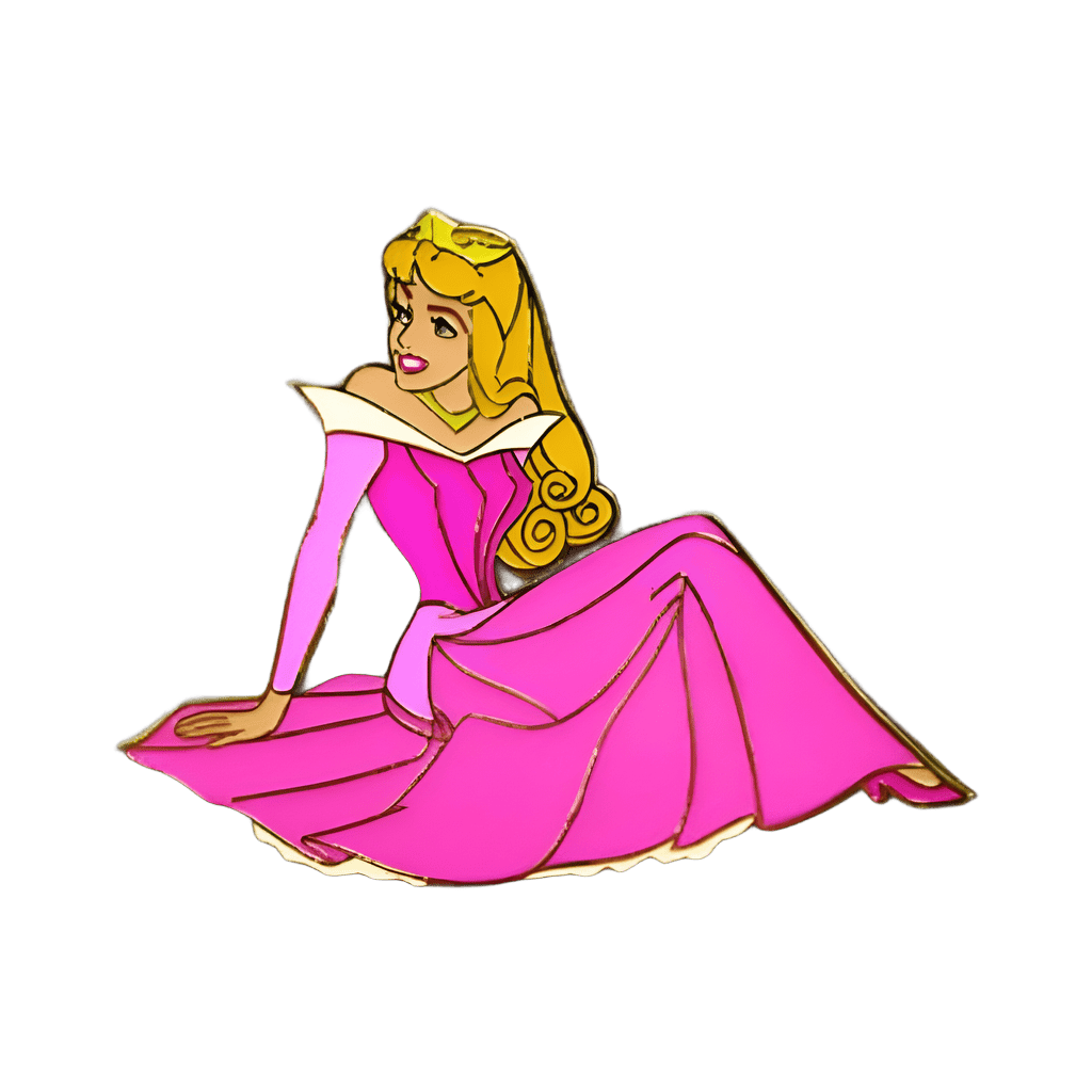 Sleeping Beauty in the Forest Boxed Set - Aurora Sitting Disney pin
