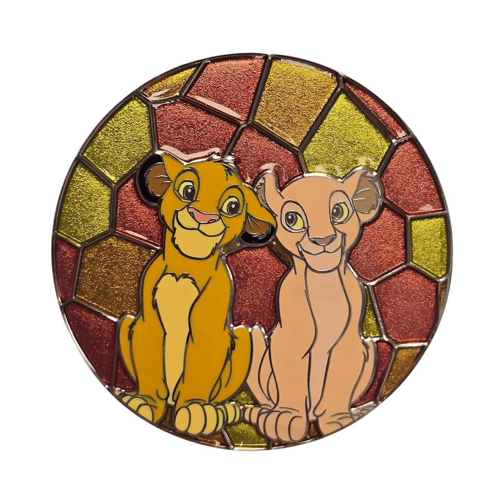 Simba and Nala GPP Magical Mosaic Mystery Disney pin