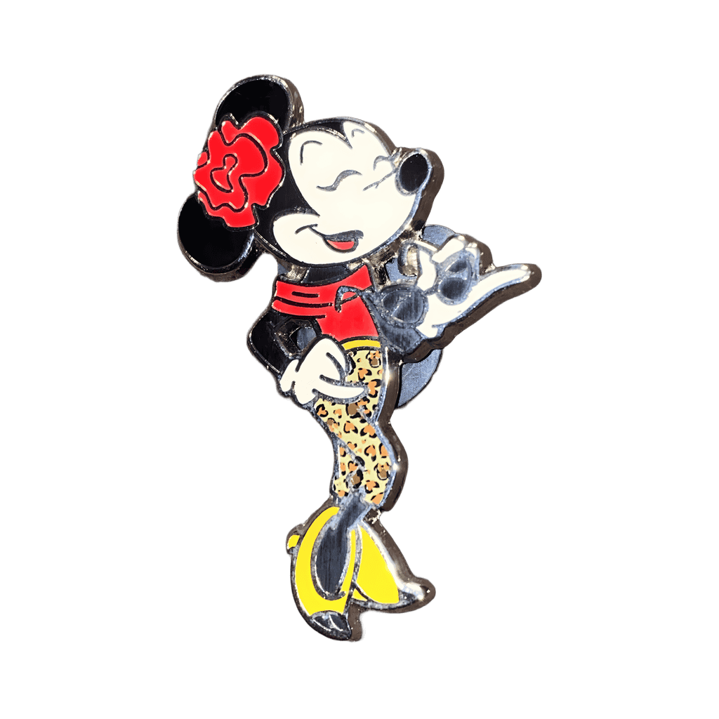 Minnie Mouse in Leopard Print Pants Disney pin