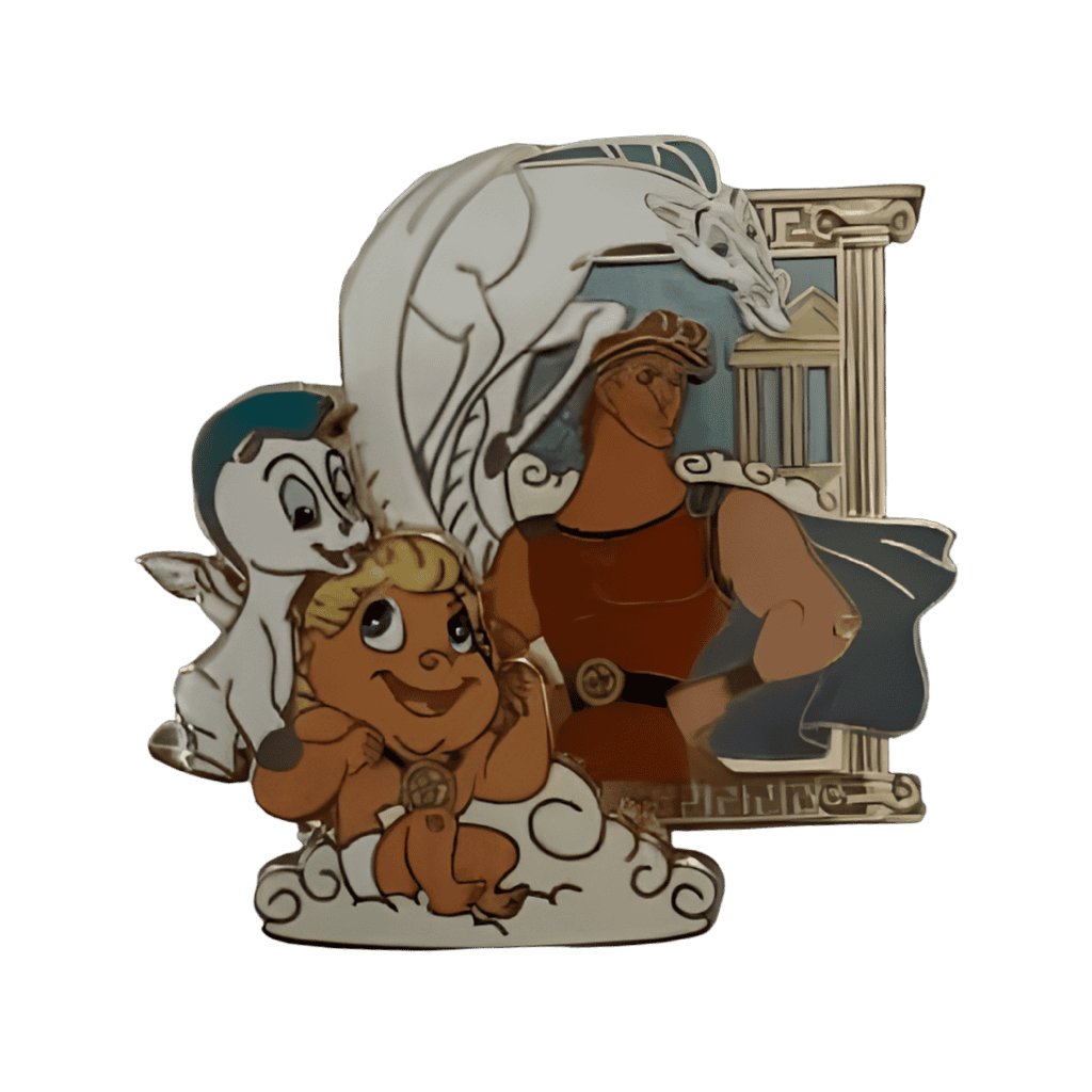 Hercules and Pegasus Disney pin