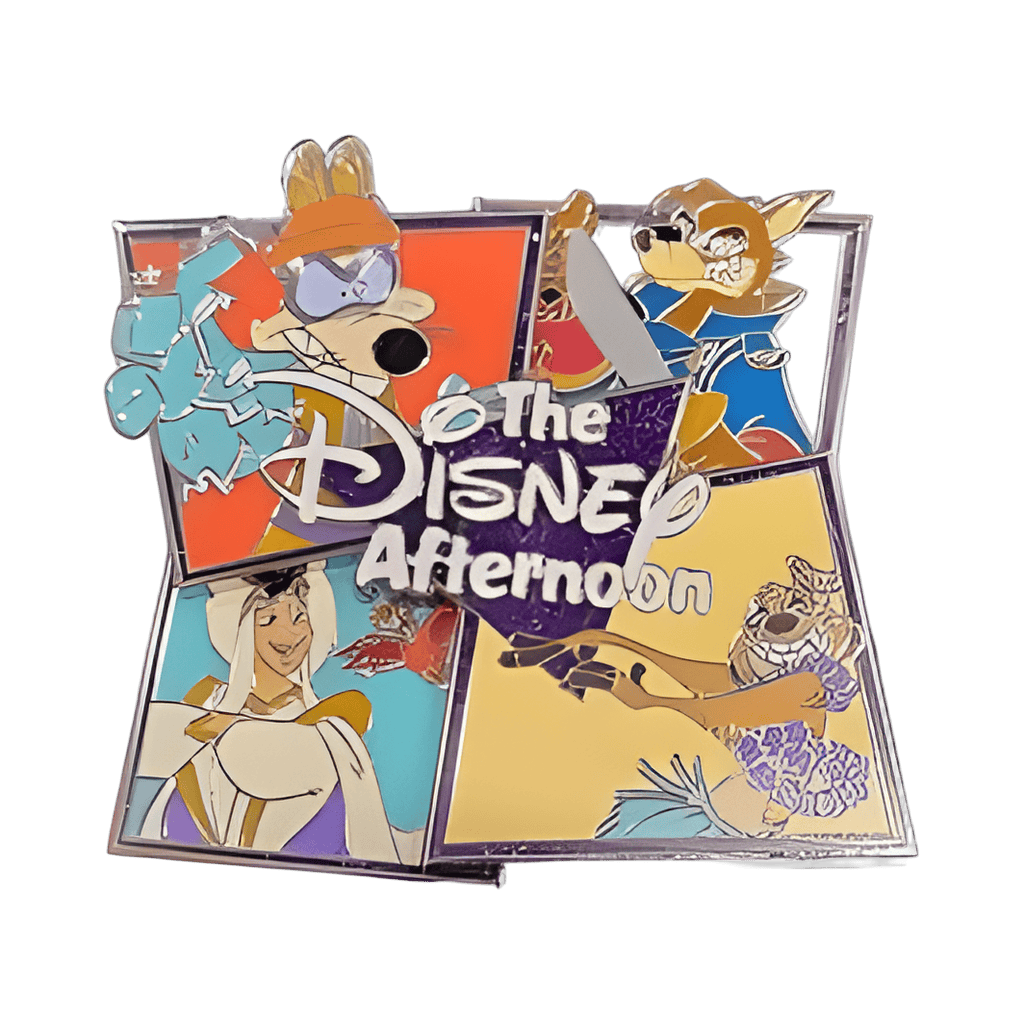 Megavolt, Don Karnage, Aladdin (Prince Ali), and Timon Disney pin