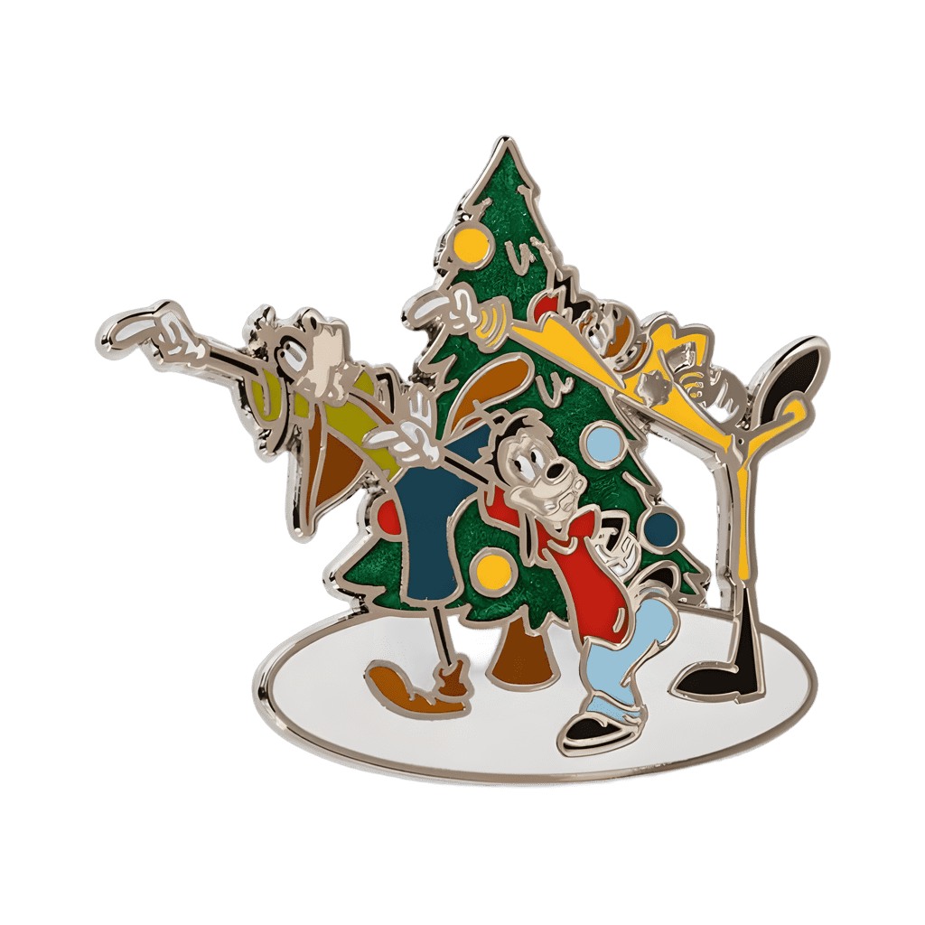 Goofy with Max & Powerline Disney pin