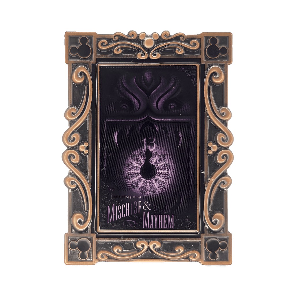 It's Time for Mischief & Mayhem (Grandfather Clock) by Caley Hicks Disney pin