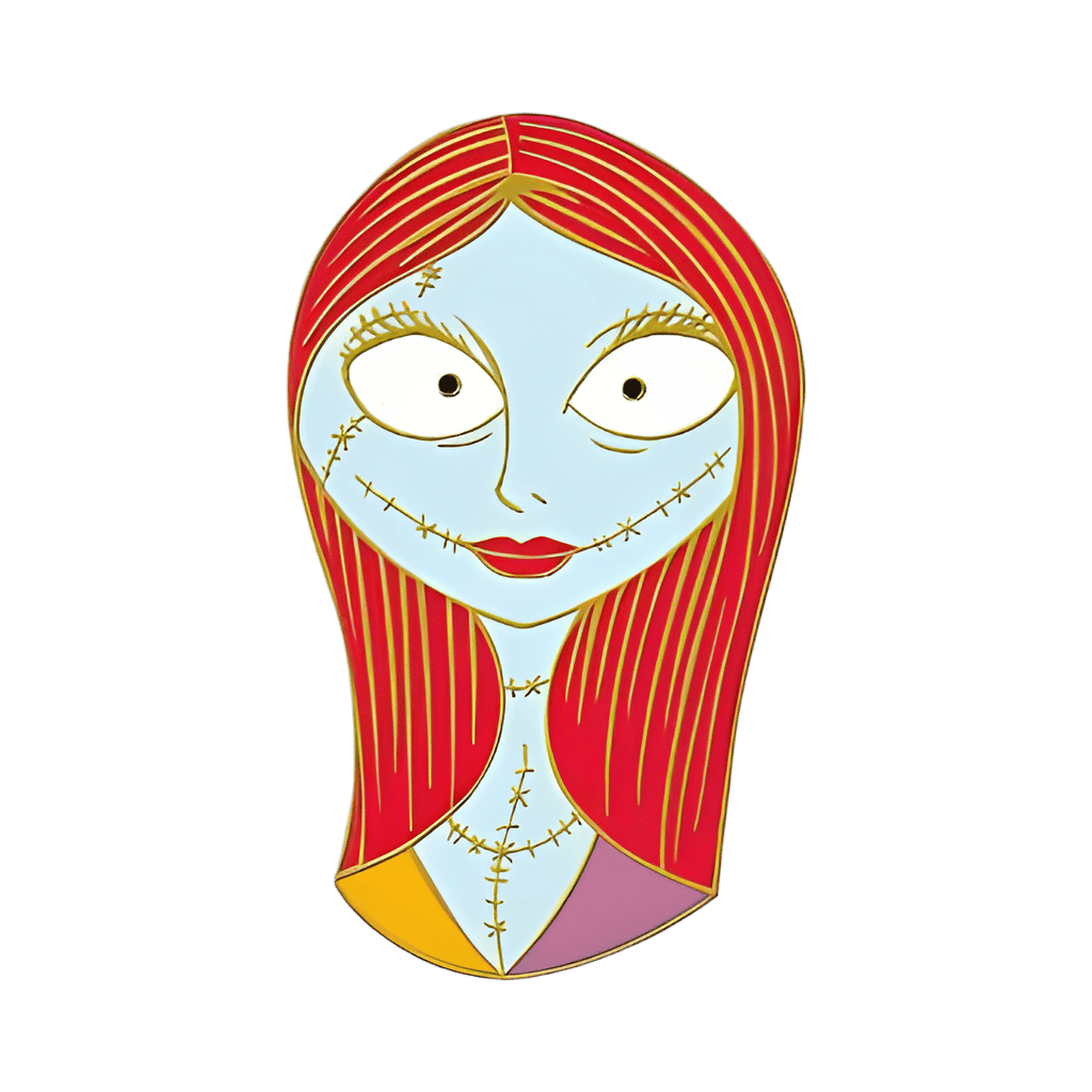 Sally - Face - Jumbo Disney pin