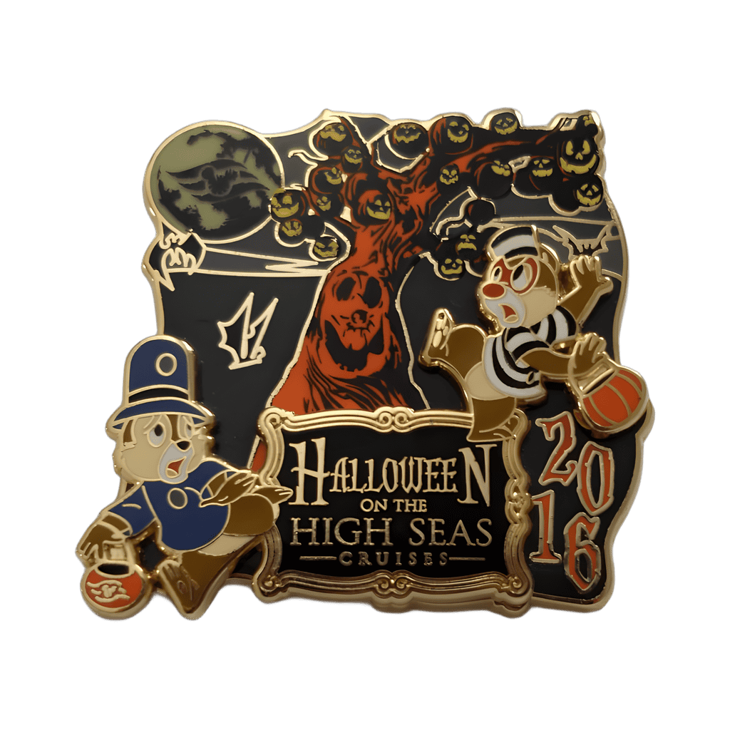 Halloween on high seas Disney pin