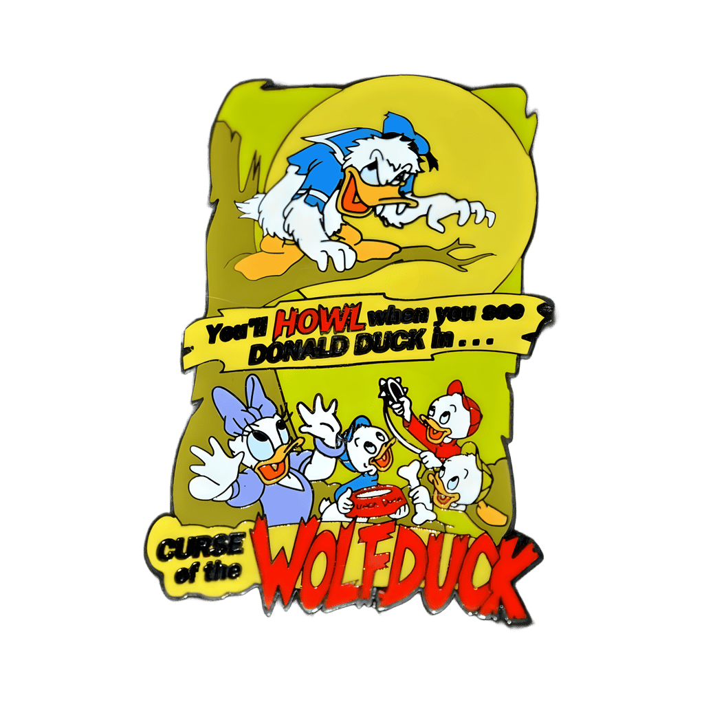 Donald Duck: Curse of the Wolfduck Poster Disney pin