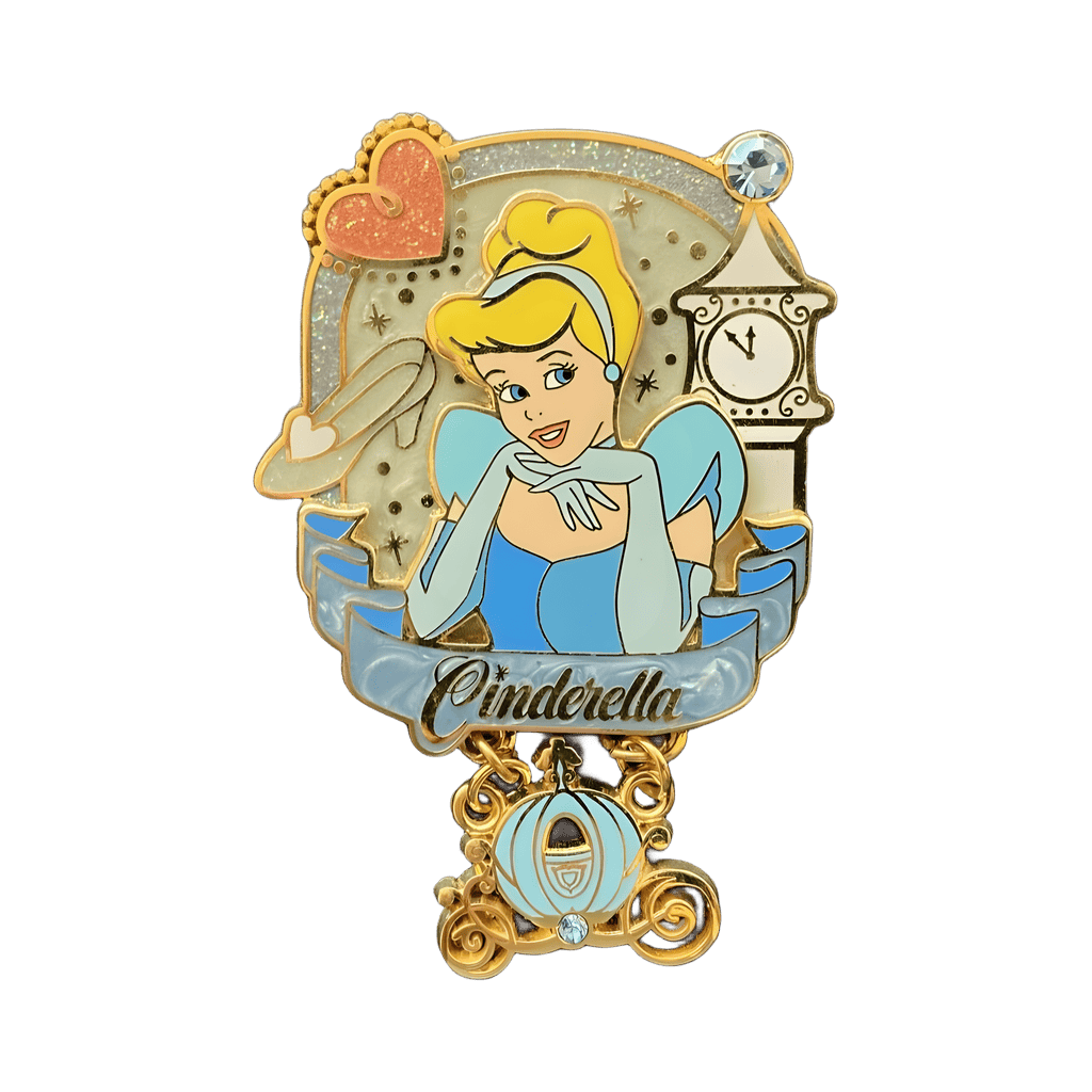 Cinderella Dangle Disney pin
