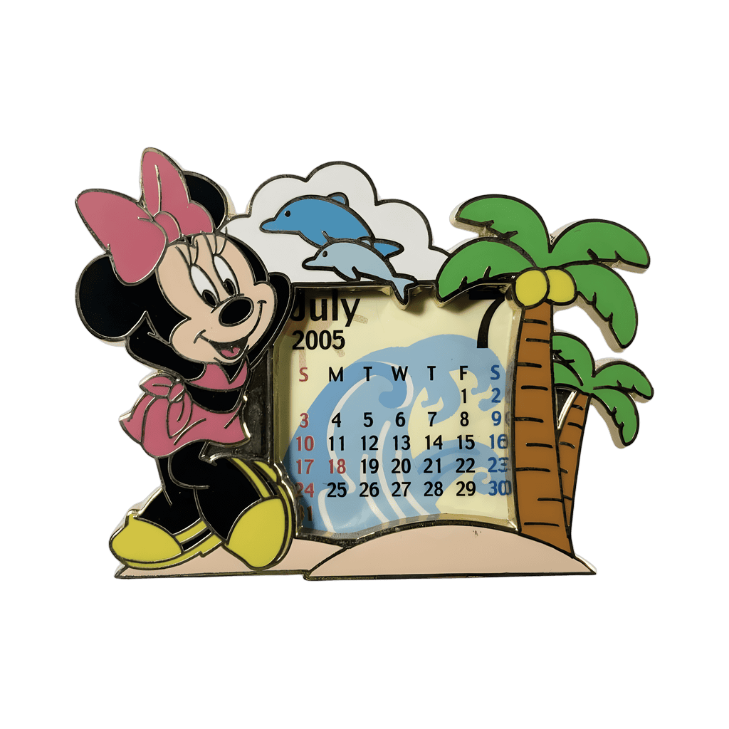 July - Minnie Mouse Disney pin