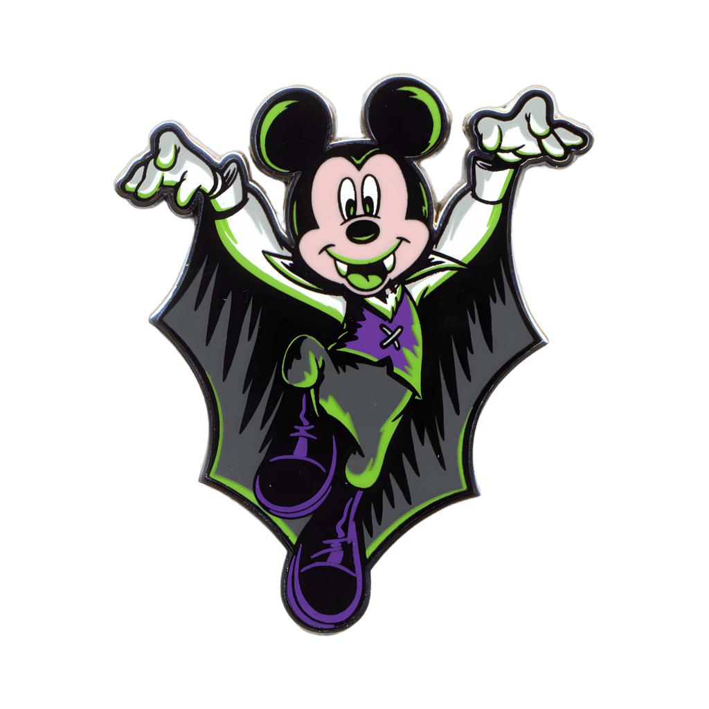 Mickey Mouse as a Vampire Disney pin