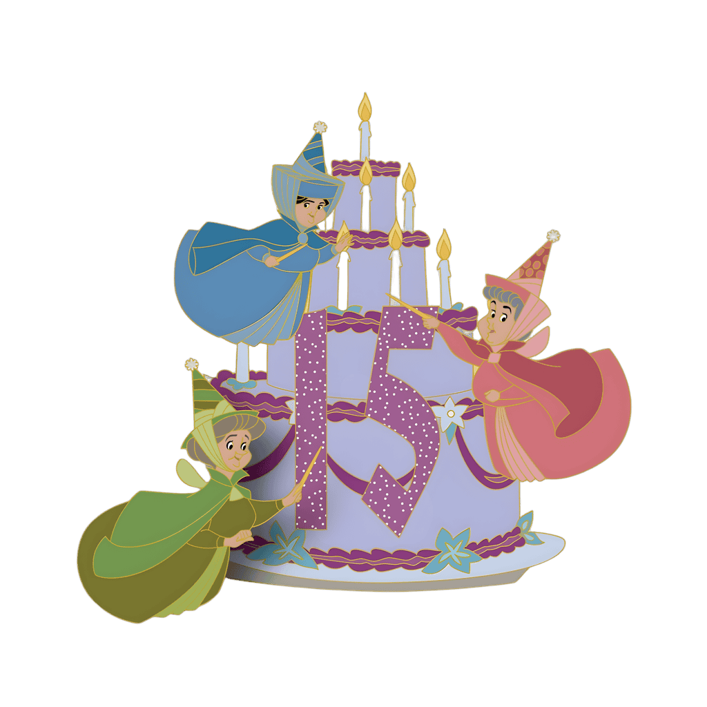 The Three Fairies Disney pin