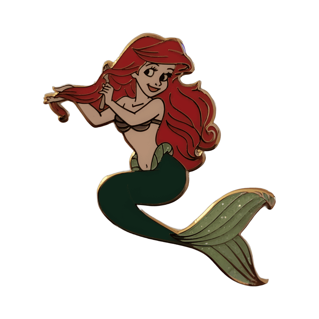 Ariel With Dinglehopper And Glitter Tail Disney pin
