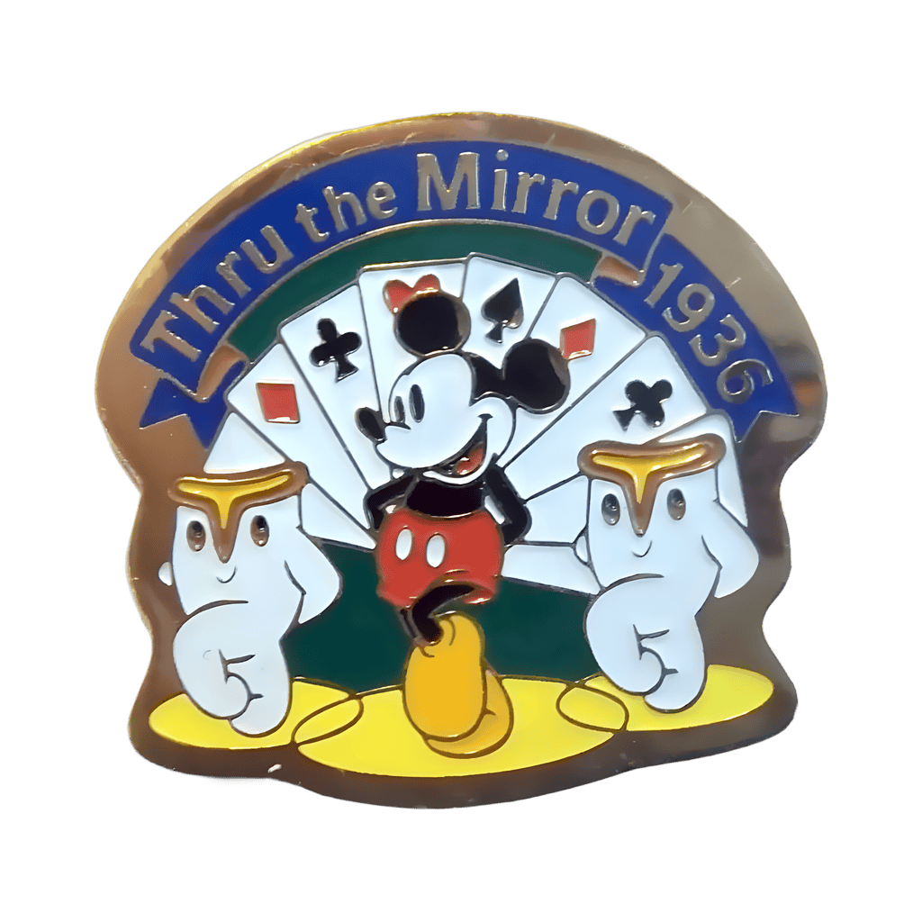 Thru the Mirror 1936 Disney pin