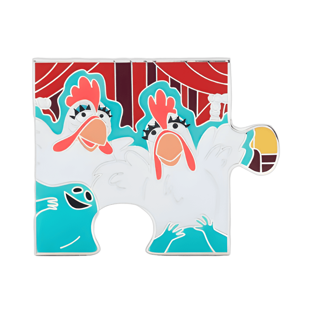 Camilla and Chickens as Ghosts Disney pin