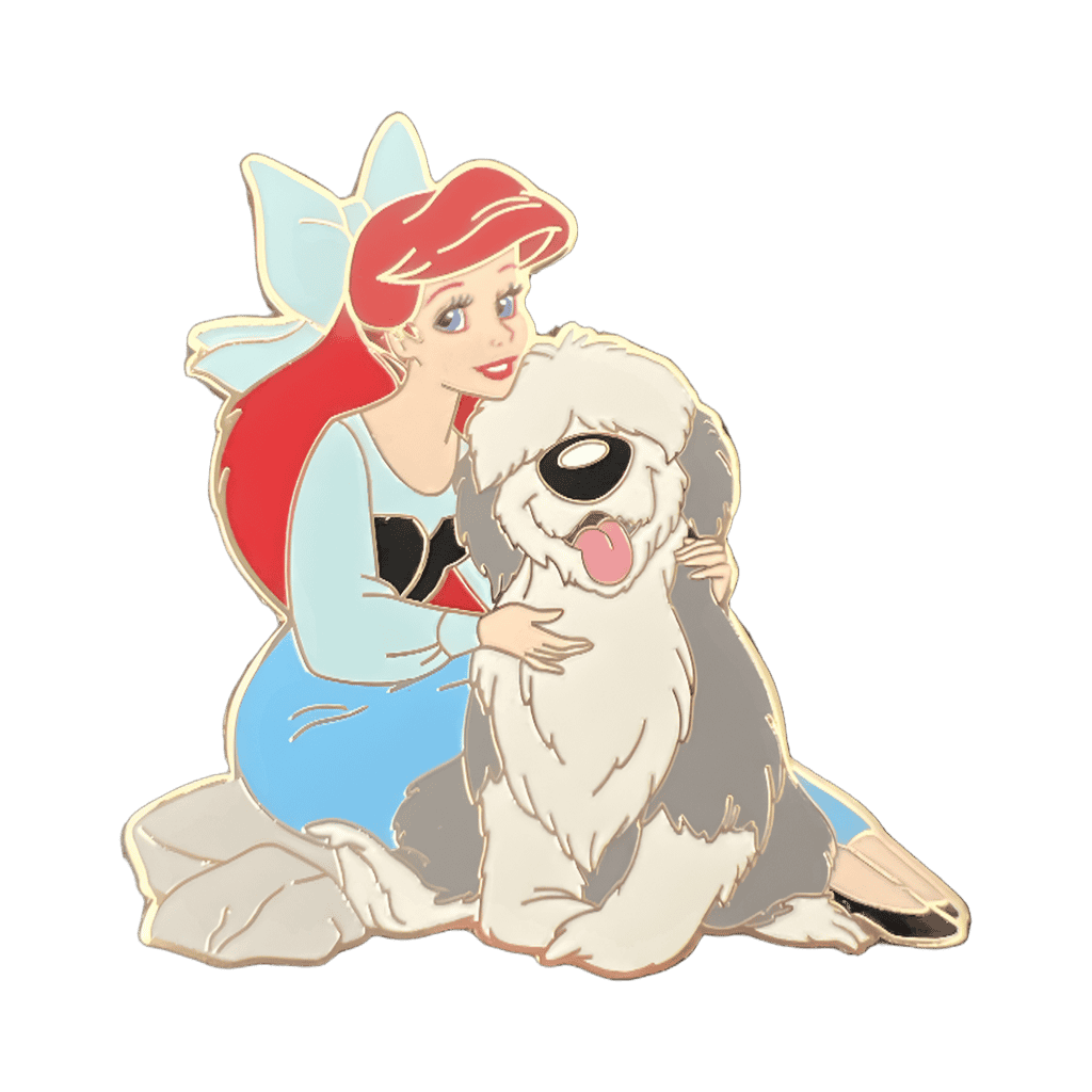 The Little Mermaid Ariel and Max Disney pin