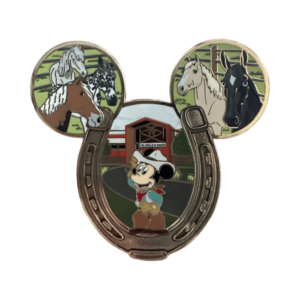 Mickey and Disney Horses Disney pin