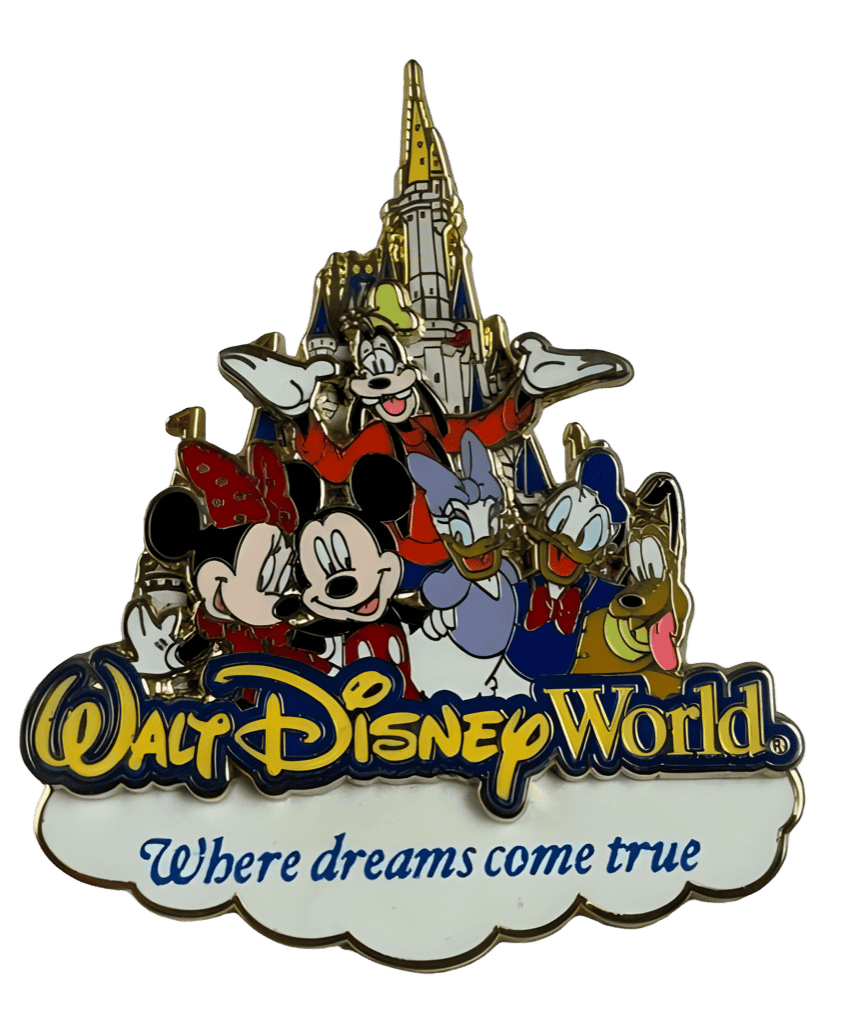 Walt Disney World - Sensational Six with Cinderella Castle Disney pin
