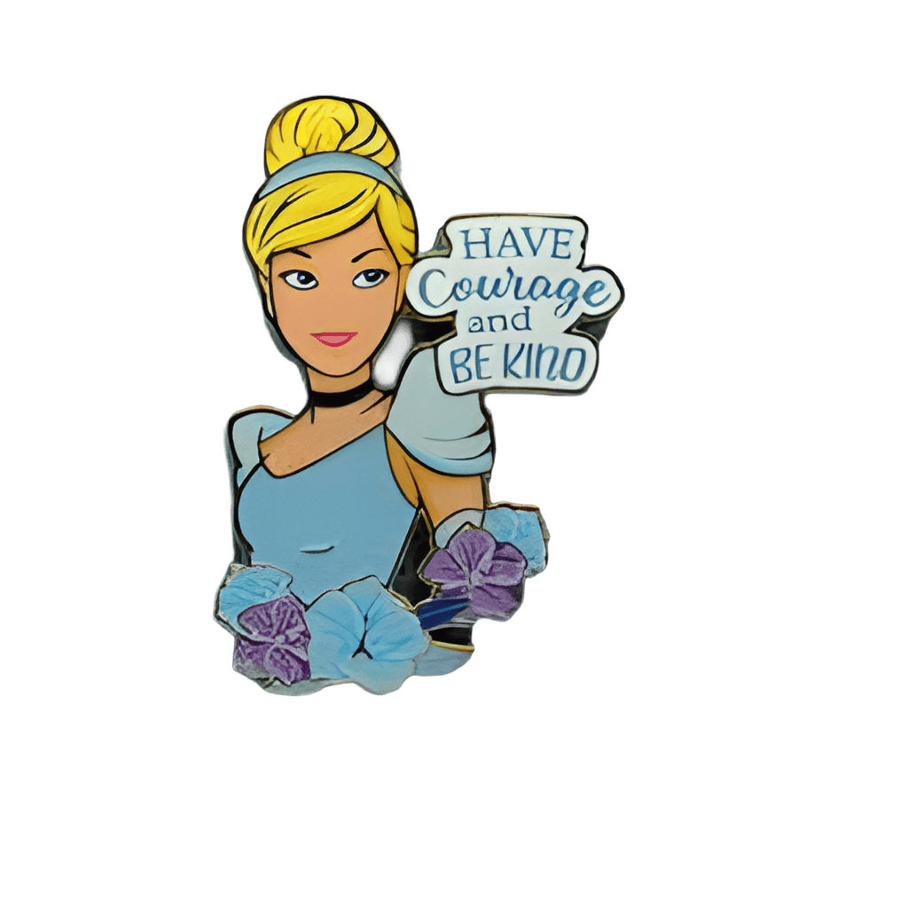 Cinderella Have Courage and be Kind Disney pin