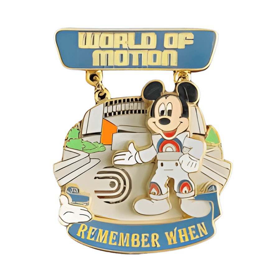 World of Motion Disney pin