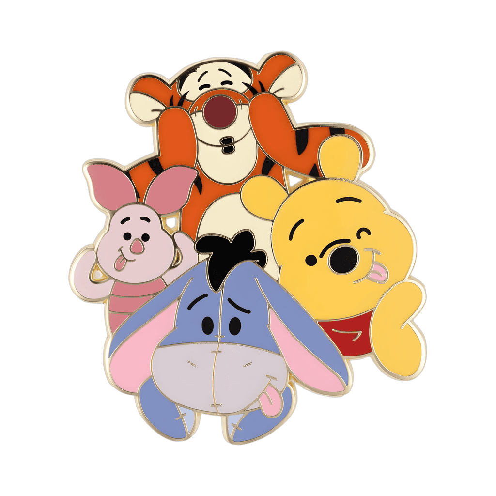 Winnie the Pooh Group Cluster Disney pin