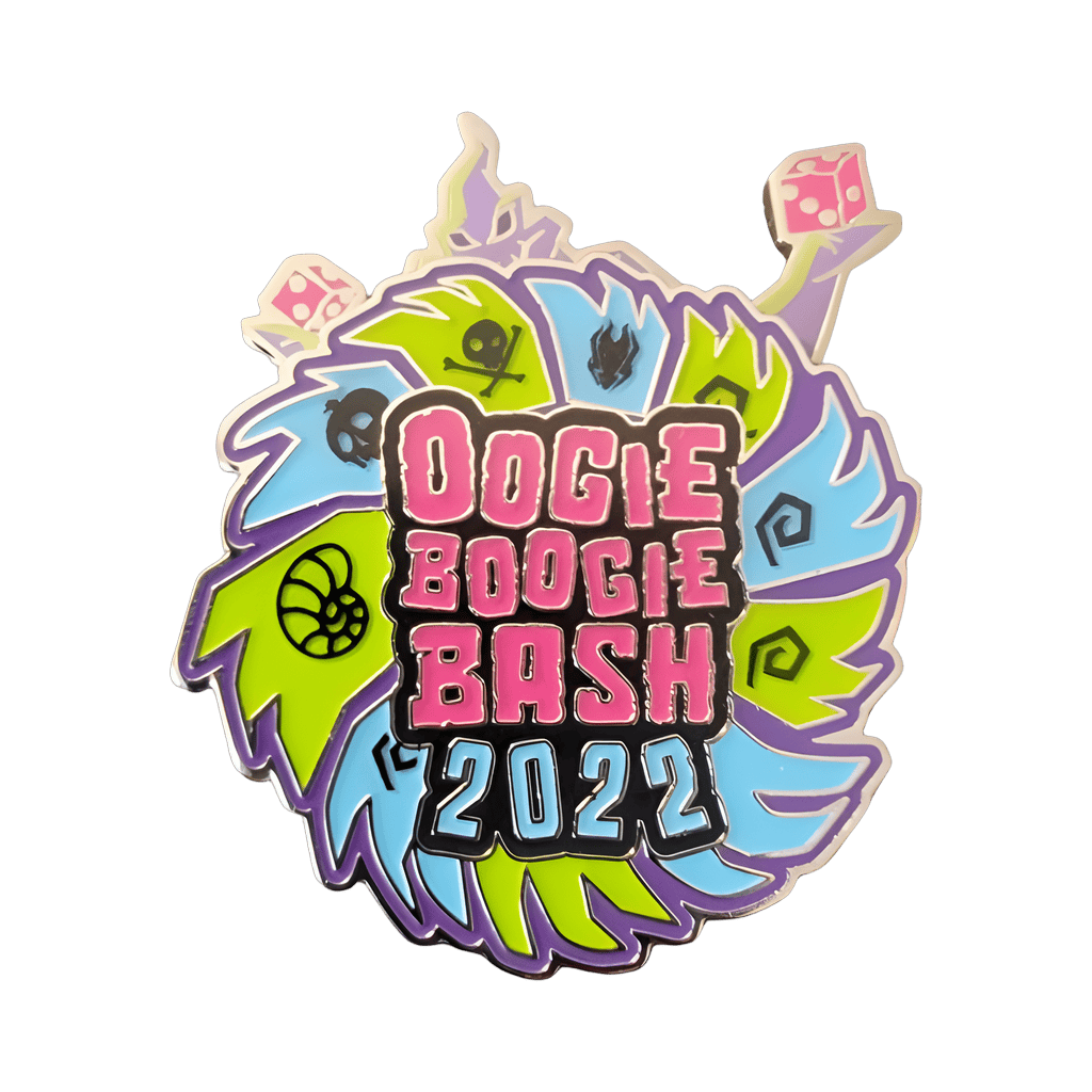 2022 Oogie Boogie Spinning Background Disney pin