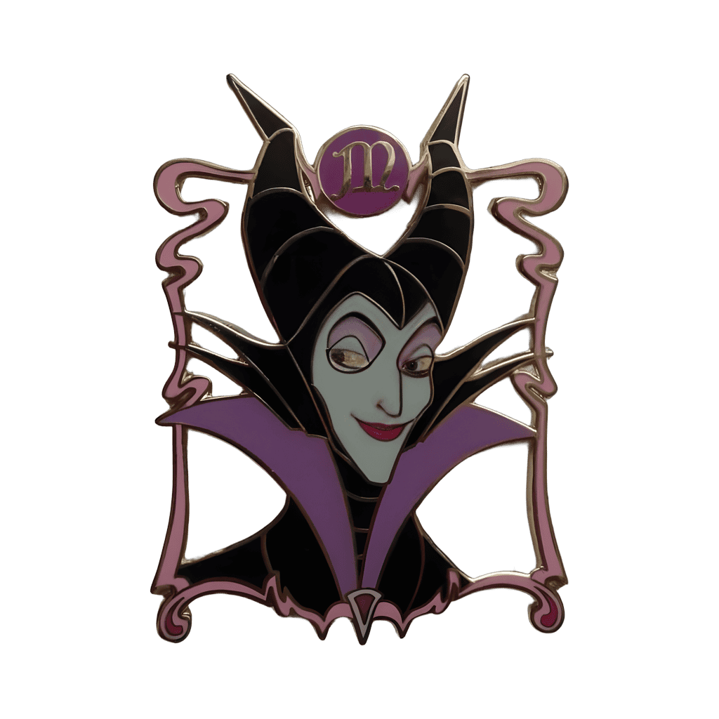 Maleficent in Gothic Frame Disney pin