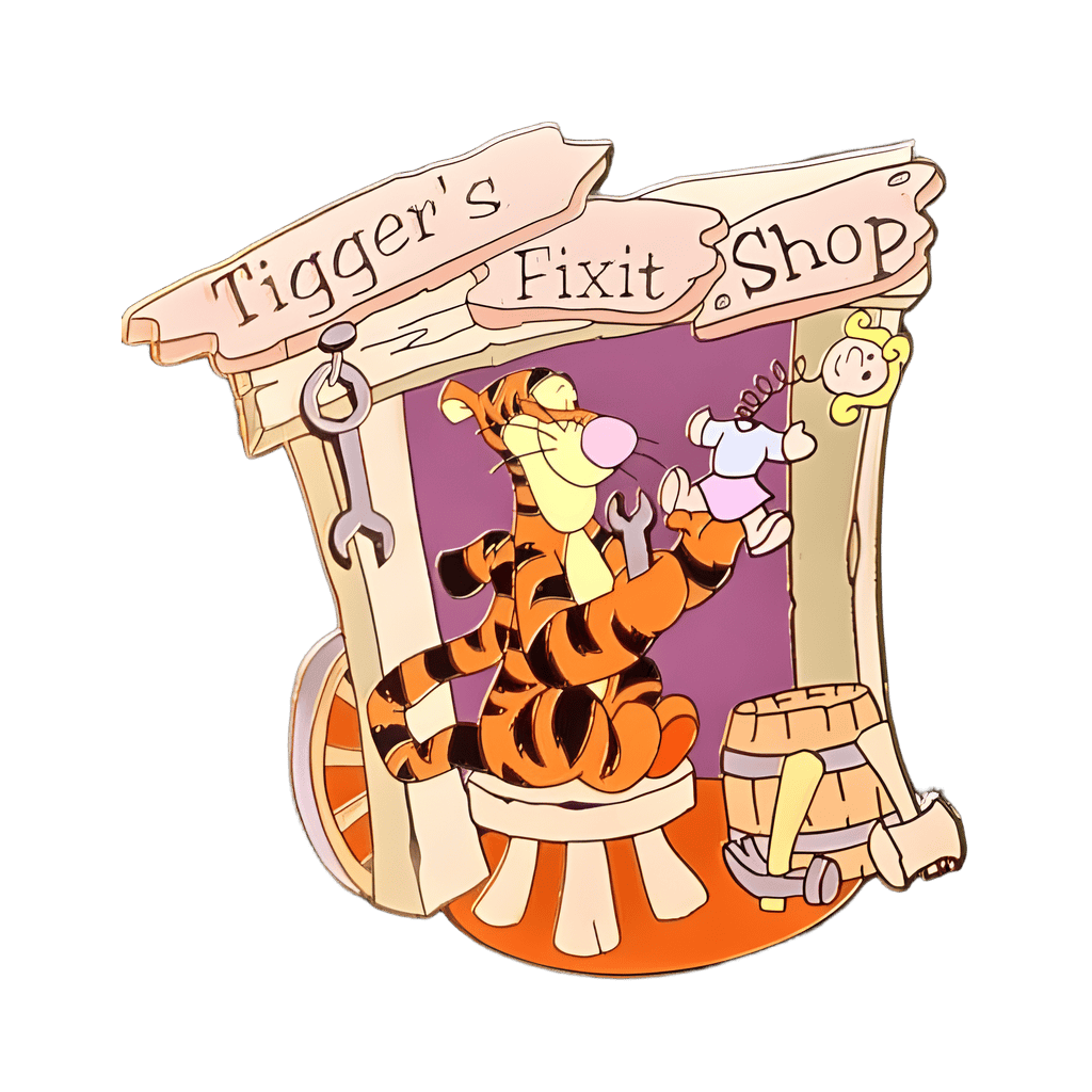 Tigger's Fixit Shop Disney pin