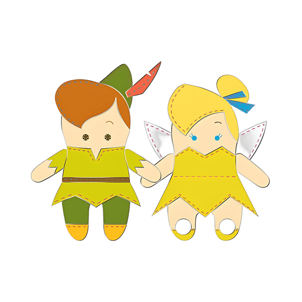 Peter Pan and Tinker Bell Disney pin