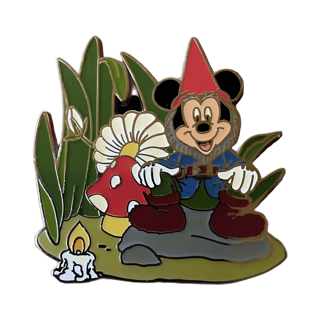 Mickey Mouse Garden Gnome Disney pin